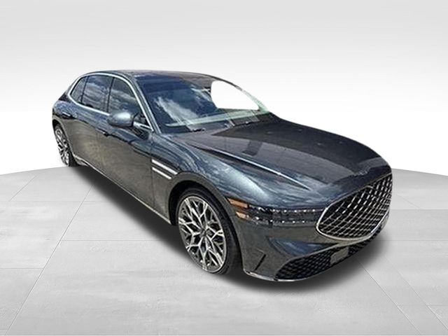 Hallasan Green 2023 Genesis G90 Sedan All-Wheel Drive 8-Speed Automatic