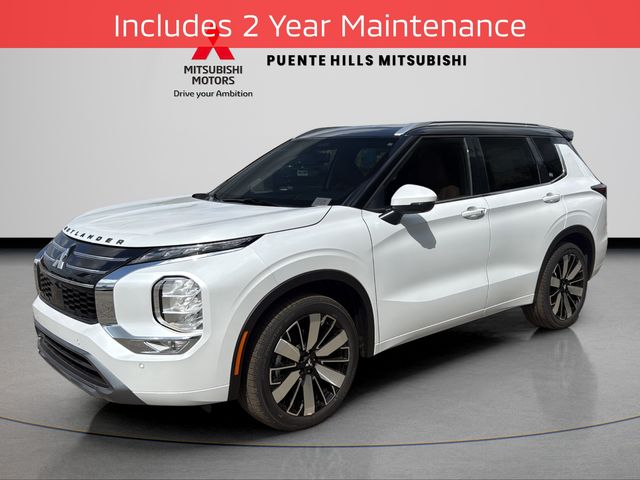 White Diamond/Black Roof 2026 Mitsubishi Outlander SUV / Crossover Front-Wheel Drive Continuously Variable Transmission