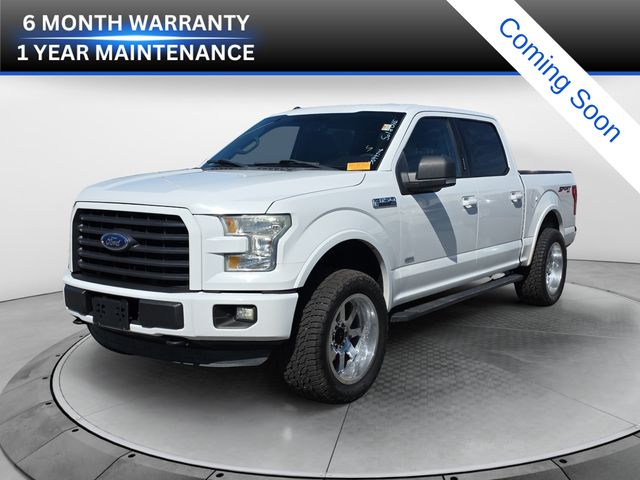 White 2015 Ford F-150 Pickup Truck Four-Wheel Drive 6-Speed Automatic