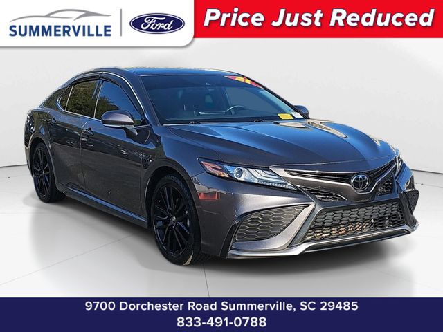 Black (Charcoal) 2021 Toyota Camry XSE FWD Sedan Front-Wheel Drive 8-Speed Automatic