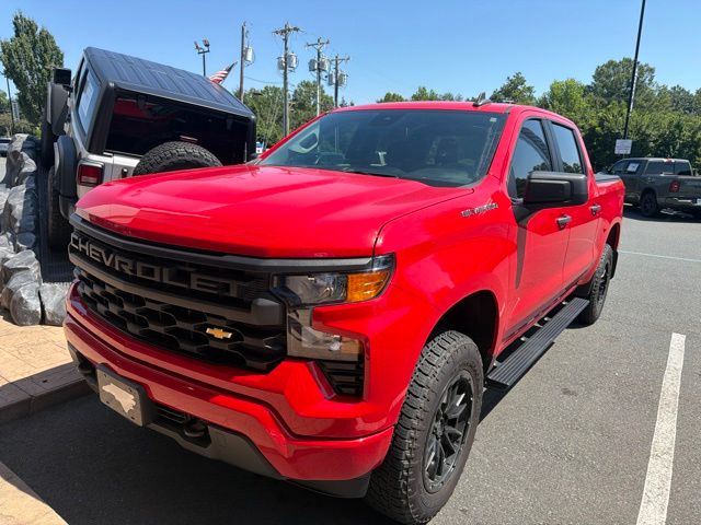 Red Hot 2023 Chevrolet Silverado 1500 Pickup Truck Four-Wheel Drive 8-Speed Automatic