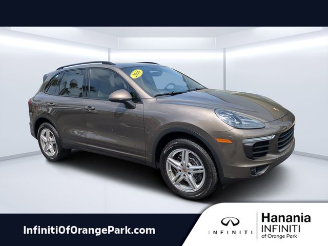 Brown (Tan) 2016 Porsche Cayenne AWD SUV / Crossover All-Wheel Drive 8-Speed Automatic