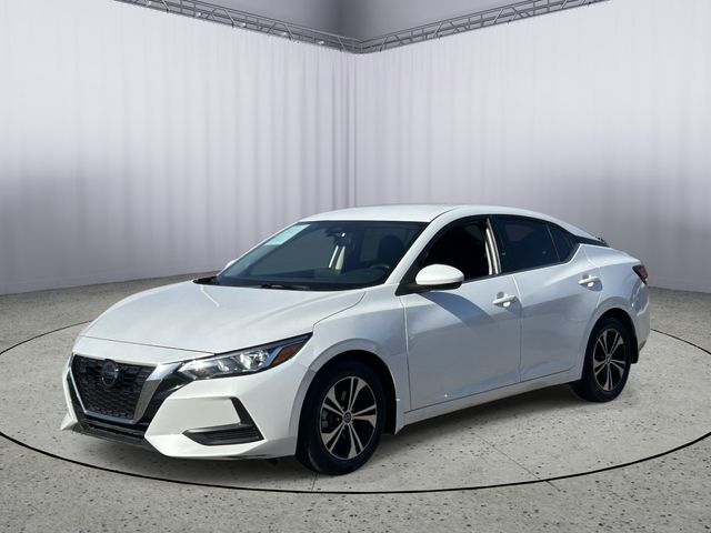 Aspen White Tricoat 2023 Nissan Sentra Sedan Front-Wheel Drive Continuously Variable Transmission