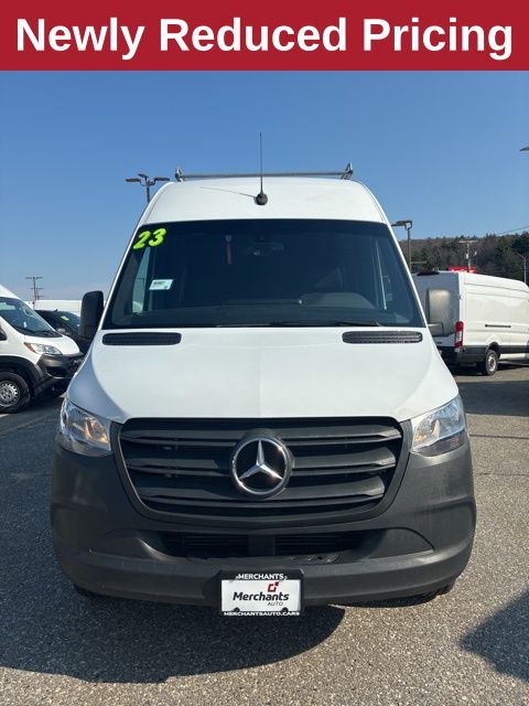 White 2021 Mercedes-Benz Sprinter 2500 170 High Roof Crew Van RWD Van 4X2 9-Speed Automatic