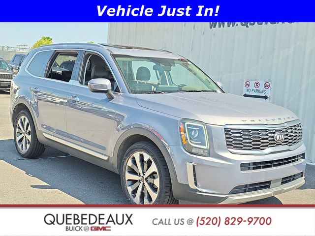 Silver 2021 Kia Telluride SUV / Crossover Front-Wheel Drive 8-Speed Automatic