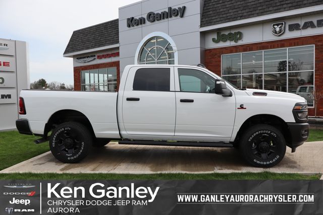 Bright White Clearcoat 2026 RAM 3500 Tradesman Crew Cab 4WD Pickup Truck Four-Wheel Drive 8-Speed Automatic