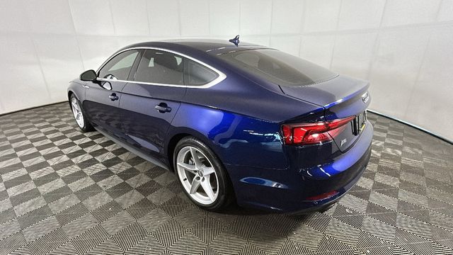 2019 Blue Audi A5 Sportback Premium AWD Hatchback
