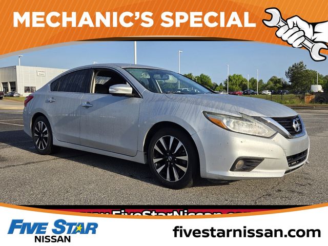 Brilliant Silver 2018 Nissan Altima 2.5 SL Sedan Front-Wheel Drive Continuously Variable Transmission