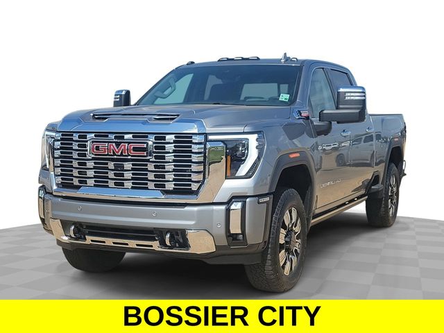 Sterling Metallic 2024 GMC Sierra 2500HD Denali Crew Cab 4WD Pickup Truck Four-Wheel Drive Automatic