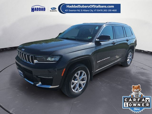 Baltic Gray Metallic Clearcoat 2022 Jeep Grand Cherokee L SUV / Crossover Four-Wheel Drive 8-Speed Automatic