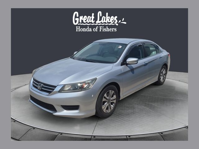 Alabaster Silver Metallic 2014 Honda Accord Sedan Front-Wheel Drive Continuously Variable Transmission