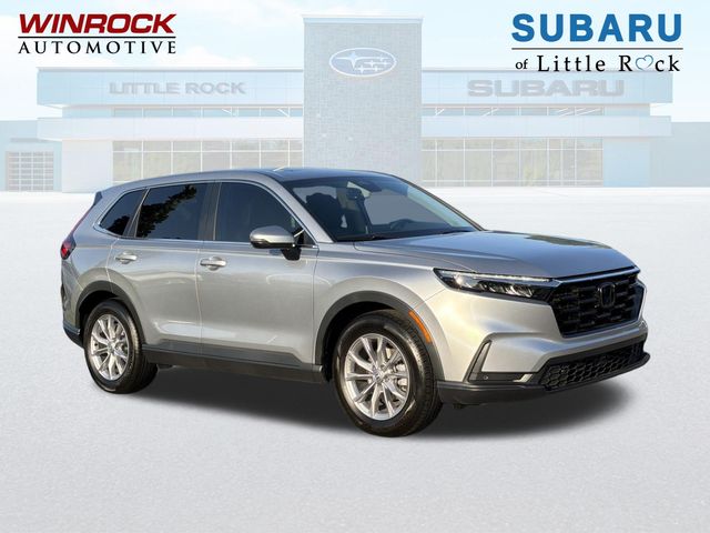Silver 2024 Honda CR-V SUV / Crossover Front-Wheel Drive Continuously Variable Transmission