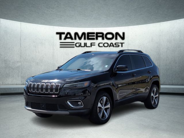 Diamond Black Crystal Pearlcoat 2022 Jeep Cherokee Limited 4WD SUV / Crossover Four-Wheel Drive 9-Speed Automatic