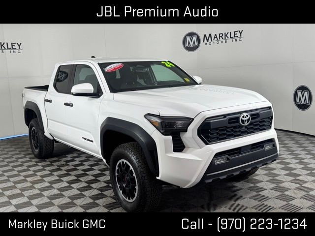 Ice 2024 Toyota Tacoma TRD Off-Road Double Cab 4WD Pickup Truck Four-Wheel Drive 8-Speed Automatic