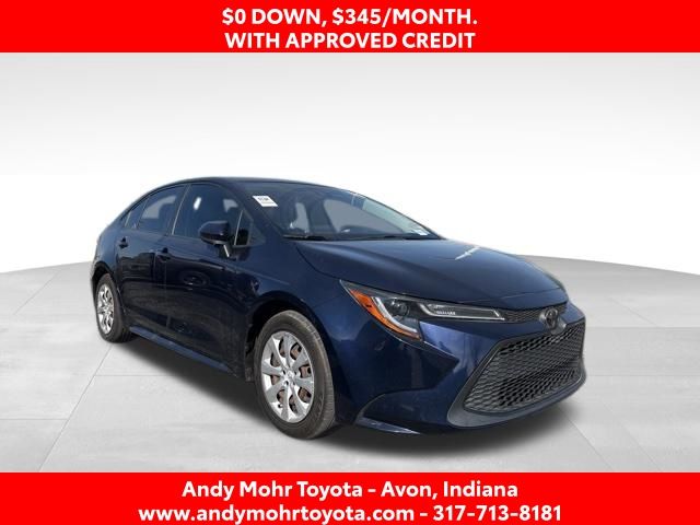 Blueprint 2021 Toyota Corolla LE FWD Sedan Front-Wheel Drive Continuously Variable Transmission