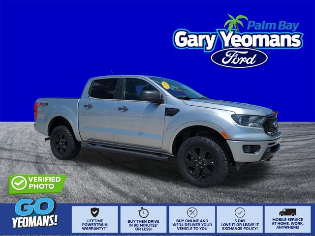 Iconic Silver Metallic 2020 Ford Ranger Pickup Truck Four-Wheel Drive Automatic