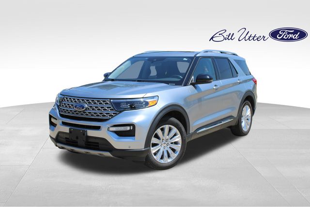Iconic Silver Metallic 2024 Ford Explorer SUV / Crossover Rear-Wheel Drive Automatic