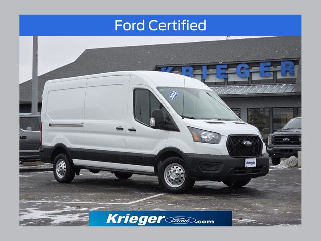 Oxford White 2023 Ford Transit Cargo 250 Medium Roof AWD Van All-Wheel Drive