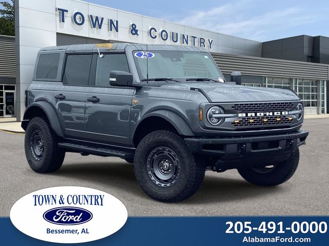 Carbonized Gray Metallic 2025 Ford Bronco SUV / Crossover Four-Wheel Drive Automatic