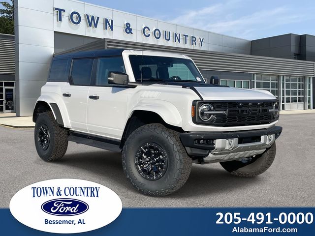 Oxford White 2025 Ford Bronco Raptor SUV / Crossover Four-Wheel Drive Automatic