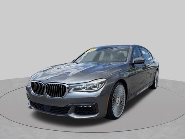 Magellan Gray Metallic 2016 BMW 7 Series Sedan Rear-Wheel Drive 8-Speed Automatic