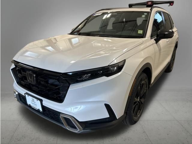 Platinum White Pearl 2025 Honda CR-V Hybrid Sport Touring AWD SUV / Crossover All-Wheel Drive Continuously Variable Transmission