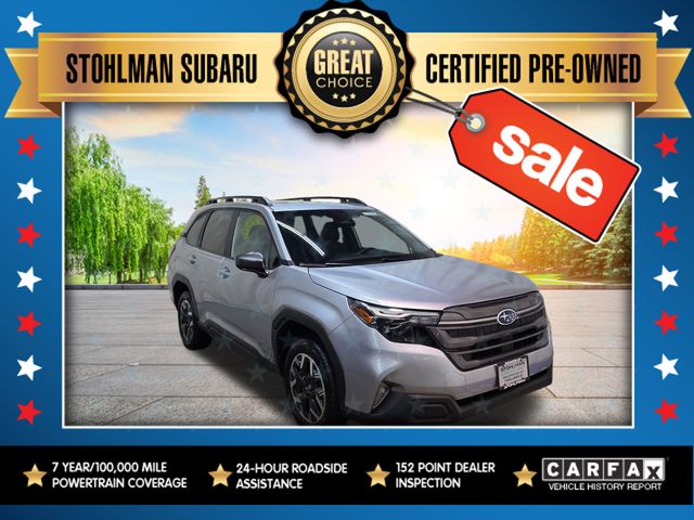 Ice Silver Metallic 2026 Subaru Forester Crossover AWD SUV / Crossover All-Wheel Drive Continuously Variable Transmission