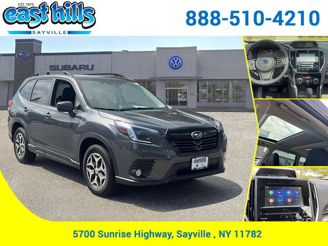 Magnetite Gray Metallic 2023 Subaru Forester SUV / Crossover All-Wheel Drive Continuously Variable Transmission