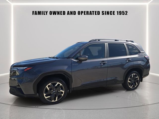 Magnetite Gray Metallic 2025 Subaru Forester Hybrid Premium AWD SUV / Crossover All-Wheel Drive Continuously Variable Transmission