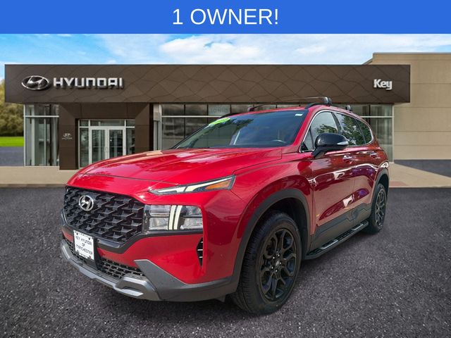 Calypso Red 2022 Hyundai Santa Fe SUV / Crossover All-Wheel Drive 8-Speed Automatic