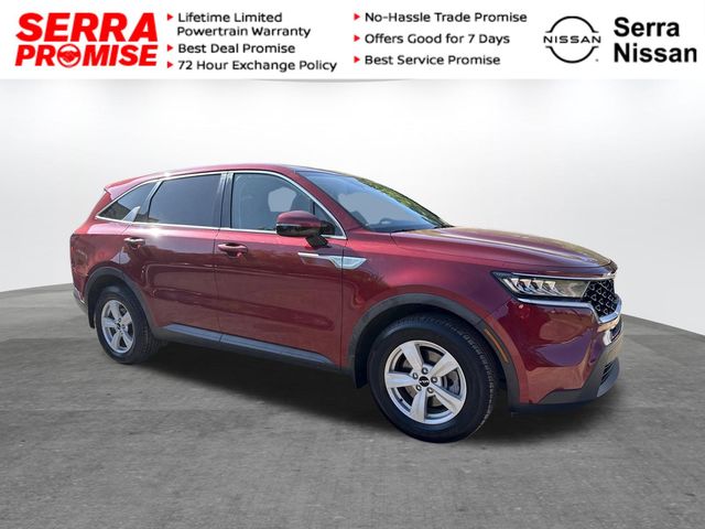 Passion Red Tintcoat 2022 Kia Sorento LX FWD SUV / Crossover Front-Wheel Drive 8-Speed Automatic