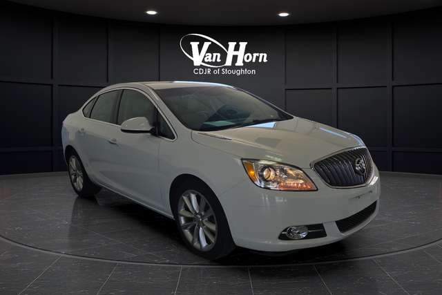Summit White 2012 Buick Verano Leather FWD Sedan Front-Wheel Drive 6-Speed Automatic Overdrive