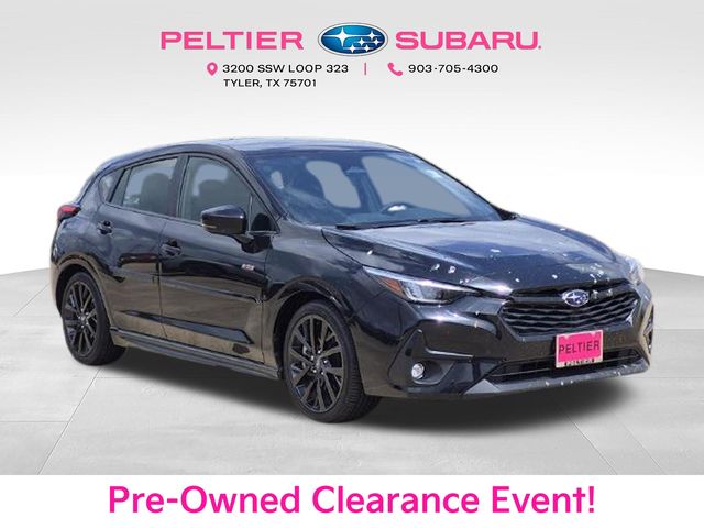 Crystal Black Silica 2024 Subaru Impreza Wagon All-Wheel Drive Continuously Variable Transmission
