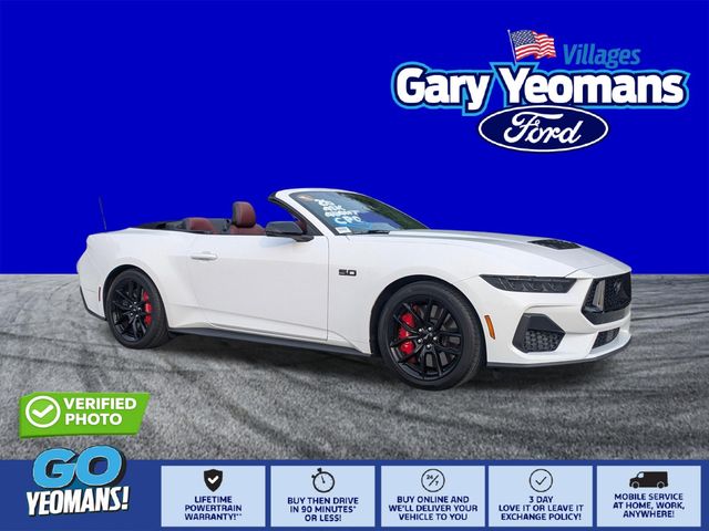 Oxford White 2026 Ford Mustang Convertible Rear-Wheel Drive Automatic