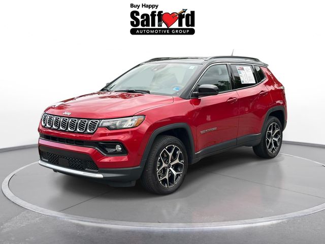 Red 2025 Jeep Compass SUV / Crossover Four-Wheel Drive 8-Speed Automatic