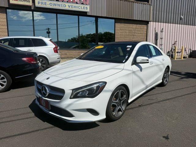 Polar White 2019 Mercedes-Benz CLA Coupe All-Wheel Drive 7-Speed Automatic