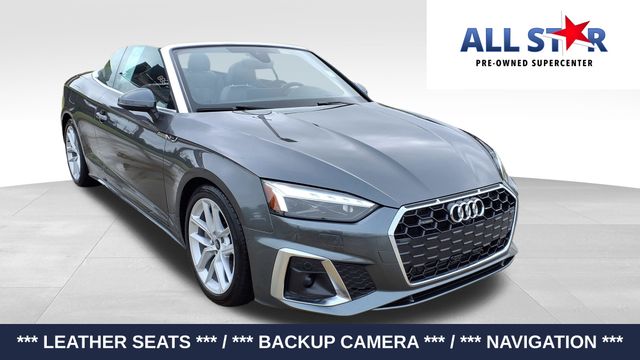 Daytona Gray Pearl 2024 Audi A5 quattro Prestige S line 45 TFSI Convertible AWD Convertible All-Wheel Drive 7-Speed Automatic