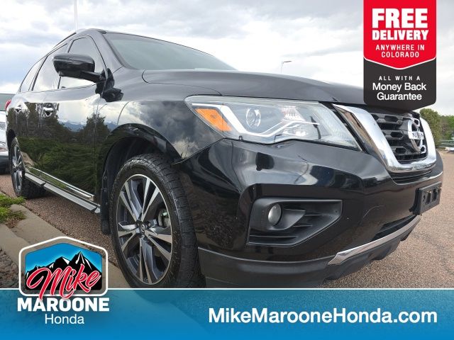 Gray (Magnetic Black Pearl) 2020 Nissan Pathfinder SUV / Crossover Front-Wheel Drive Continuously Variable Transmission