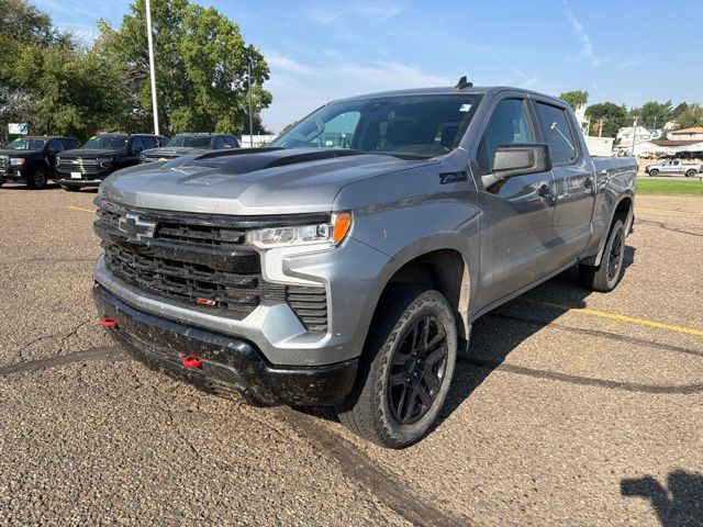 2025 Sterling Gray Metallic Chevrolet Silverado 1500 LT Trail Boss 4X4 Truck
