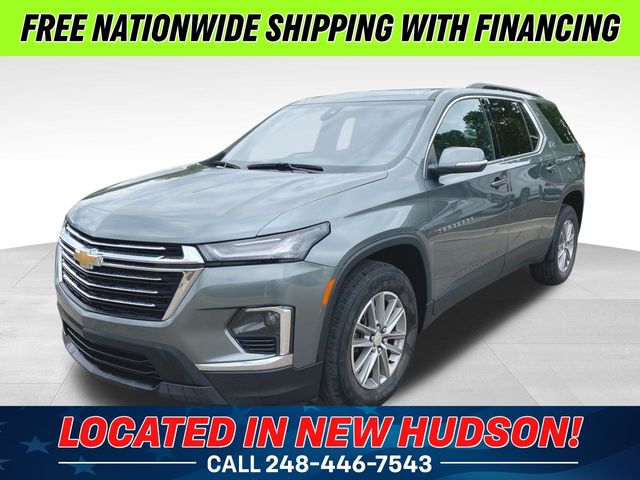 Silver Sage Metallic 2023 Chevrolet Traverse SUV / Crossover Front-Wheel Drive 9-Speed Automatic