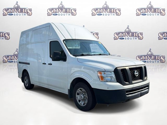 Glacier White 2018 Nissan NV Cargo Van Rear-Wheel Drive 5-Speed Automatic