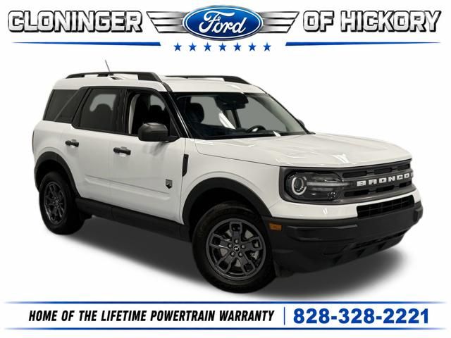 Oxford White 2024 Ford Bronco Sport SUV / Crossover All-Wheel Drive 8-Speed Automatic