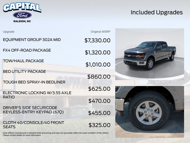 New 2026 Carbonized Gray Metallic Ford XLT image 5