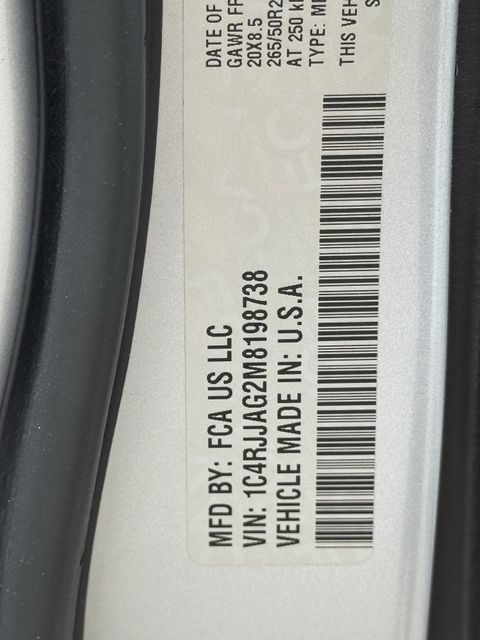 2021 Jeep Grand Cherokee L Altitude Silver at Victoria Chrysler Dodge Jeep Ram