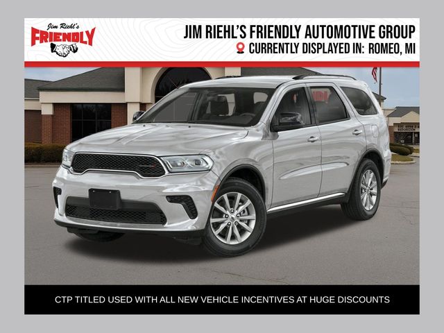 DB Black Crystal Clearcoat 2026 Dodge Durango SUV / Crossover All-Wheel Drive 8-Speed Automatic