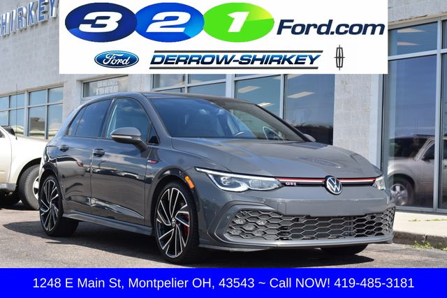 Moonstone Gray 2022 Volkswagen Golf GTI Hatchback Front-Wheel Drive 7-Speed Dual Clutch