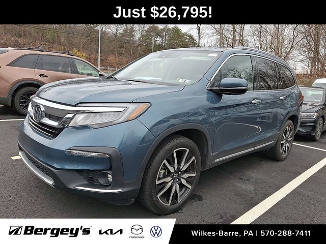 Gray (Steel Sapphire Metallic) 2020 Honda Pilot Touring AWD SUV / Crossover All-Wheel Drive 9-Speed Automatic