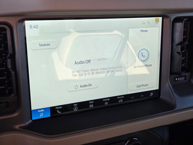 New 2025 Ford Bronco Big Bend