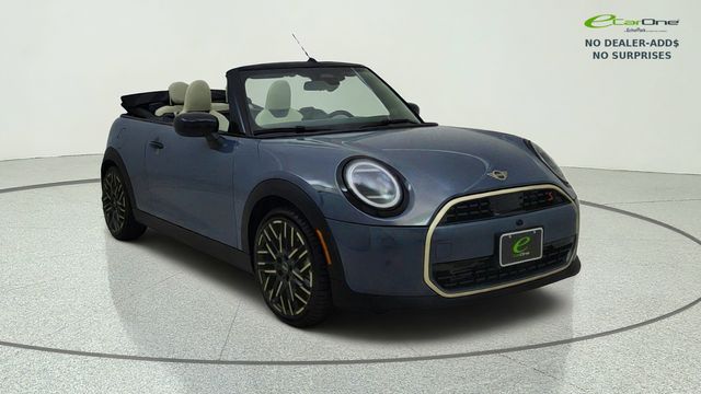Red (Copper Gray Metallic) 2025 MINI Cooper Convertible Front-Wheel Drive 7-Speed Automatic