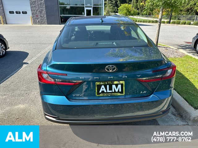 Used 2025 Blue Toyota LE image 9